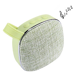 Yonis Enceinte Design Tissu - Vert