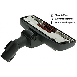 Brosse aspirateur double position compatible Miele SBD285-3