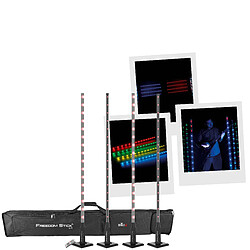 Chauvet Freedom Stick X4 Ensemble LED polyvalent - RGB - Récepteur D-Fi - Alimenté par batterie