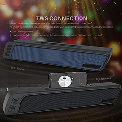 Yonis Enceinte Bluetooth portable - Bleu pas cher