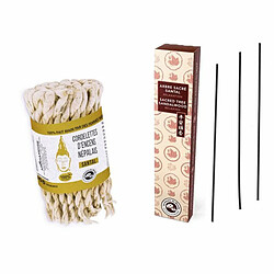 Aromandise Cordelettes d'encens népalais Santal