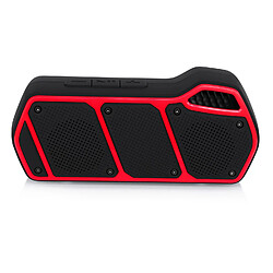 Yonis Enceinte Bluetooth TWS - Rouge