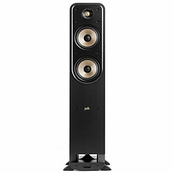 Polk Signature Elite ES55 - Noir Enceinte colonne passive 2 voies - 200 W - 4 O - 90 dB - Bornier - Entrée auxiliaire - Bass reflex - Réponse 40 Hz à 40 kHz
