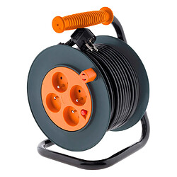 Zenitech Enrouleur 4 Prises + Coupe-Circuit - 25m