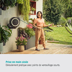 Gardena Dévidoir Mural 20 m Blanc pas cher