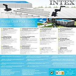 Acheter Intex Enrouleur bâche à bulles - Rectangulaire