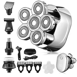 Rasoir électrique 6 en 1 rechargeable
