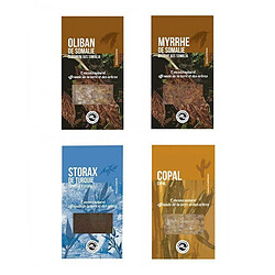 Encens du Monde 4 Résines - Oliban, Myrrhe, Copal, Storax