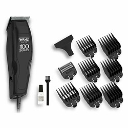Wahl Home Pro 100 Tondeuse cheveux filaire - Lames auto-affûtantes - Inclus 8 peignes - Noir