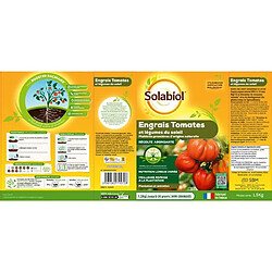 Solabiol Engrais Tomates SOTOMY15