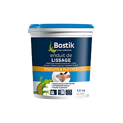 Bostik Enduit de lissage pâte - 1,5 kg