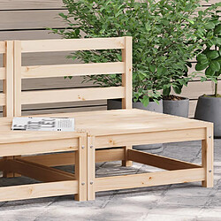 Canapé de jardin MODULAIRE VIDAXL - Bois de pin