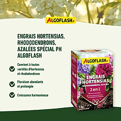 Avis Algoflash Engrais Hortensias Rhododendrons et Azalées - 1 kg