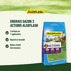Avis ALGOFLASH Engrais Gazon - 3 kg