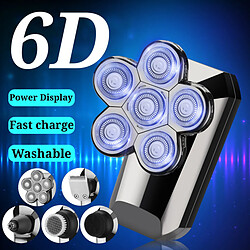 Rasoir électrique 6 têtes flottantes