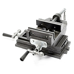 Helloshop26 Étau Fraisage 2 Axes - 150 mm