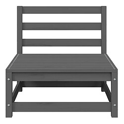 Avis Salon de jardin VIDAXL 2 pcs bois de pin massif