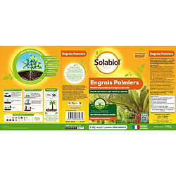 Solabiol SOPALMY15 Engrais Palmiers