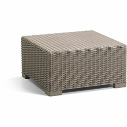 Allibert Salon de jardin 3 places - Beige pas cher