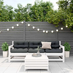 Avis VidaXL Salon de jardin 4 pcs - Bois de pin