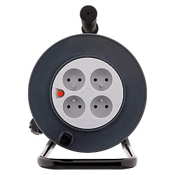 Inotech Enrouleur électrique 25 m - 4 prises