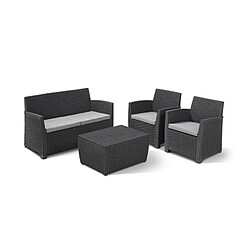 Avis Allibert Salon de jardin Corona - Gris