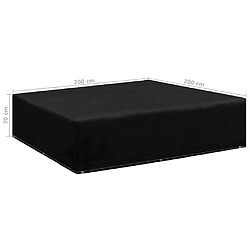 Avis vidaXL Housse de salon de jardin 200 cm