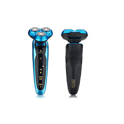 Rasoir électrique 3 en 1 - Bleu