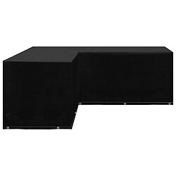 Avis VidaXL Housse de mobilier de jardin - Noir