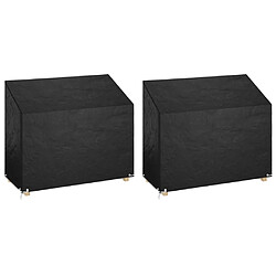 Vidaxl Housses de banc de jardin - 160x70 cm