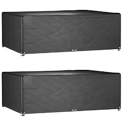 vidaXL Housses de salon de jardin 2 pcs