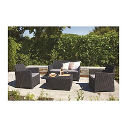 ALLIBERT Salon de Jardin CORONA - 4 Places