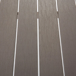 Beliani Ensemble de jardin NARDO - Gris