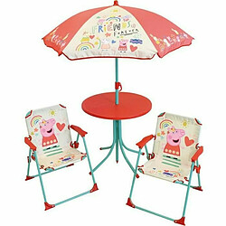 PEPPA PIG Ensemble Meubles de Jardin - 4 pcs