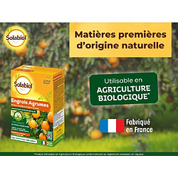 Avis Solabiol Engrais Agrumes - 1,5 Kg