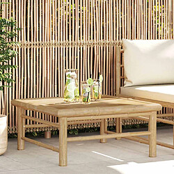 vidaXL Table de jardin 65 cm - Bambou