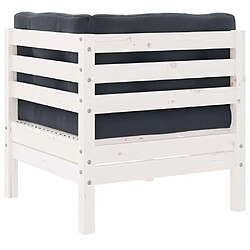 Acheter Canapé de jardin VidaXL - 2 places avec coussins