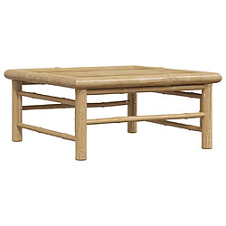 vidaXL Table de jardin 65 cm - Bambou