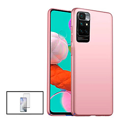 Phonecare Kit Verre Trempé Redmi 10 Prime Film verre trempé 5D + Coque SlimShield - Protection intégrale - Résistant aux chocs