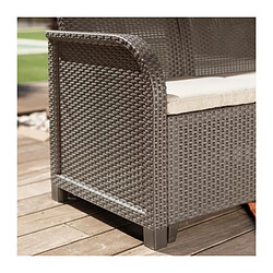 Allibert Salon de jardin 4 places - Beige cappuccino