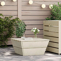 VIDAXL Table de jardin épicéa 60x60 cm