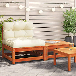Canapé de jardin vidaXL sans accoudoirs