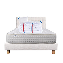 LUXURY LITERIE Ensemble matelas PURLUX 160x200 cm + sommier