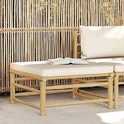 vidaXL Repose-pied jardin bambou