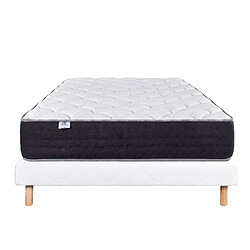 LUXURY LITERIE Sérénité Ensemble matelas 90x190 cm