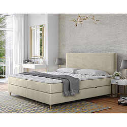 Bestmobilier Rafaela lit boxspring 180x200