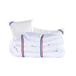 LUXURY LITERIE Ensemble matelas Nuage 160x200 cm + sommier beige pas cher