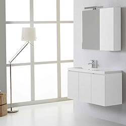 Kiamami Valentina Meuble de salle de bains suspendu - Manhattan