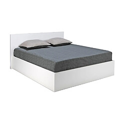Avis Le Quai Des Affaires Lit coffre MADRID 180x200 + 1 sommier / Blanc
