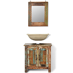 Acheter vidaXL Ensemble Bois Massif